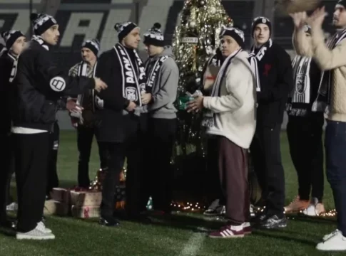 ΠΑΟΚ: Νέο χριστουγεννιάτικο βίντεο έπος