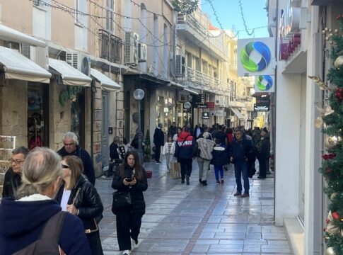 Παραμονή Πρωτοχρονιάς: Πώς θα λειτουργήσει σήμερα η αγορά στο Ηράκλειο – Τι ισχύει για τα σούπερ μάρκετ