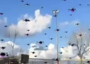 Πάρτε μια… γεύση από το drone show που θα φωτίσει τον Ηρακλειώτικο ουρανό