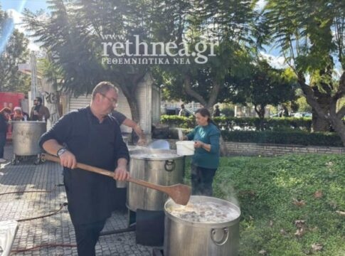 Ρέθυμνο: Με… καζάνια και βραστό η νέα κινητοποίηση των αγροτοκτηνοτρόφων (φωτογραφίες)