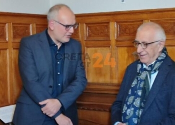 Στα Χανιά ο ΠτΒ Νικήτας Κακλαμάνης – Φωτογραφίες