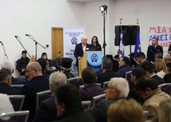 Στην ημερίδα της Τροχαίας για τα θέματα οδικής ασφάλειας ο Δήμαρχος Βιάννου