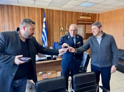 Στο Αστυνομικό Μέγαρο Ηρακλείου ο Λ. Αυγενάκης