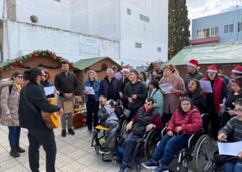 Τα παιδιά του Ε.Ε.Ε.ΕΚ. Τυμπακίου γέμισαν το Δημαρχείο Φαιστού με κάλαντα και ευχές