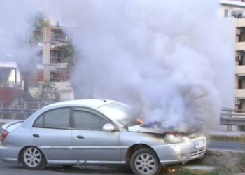 Θεσσαλονίκη: Φωτιά σε αυτοκίνητο στην Περιφερειακή οδό