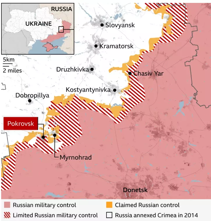 Χάρτης στην Ουκρανία