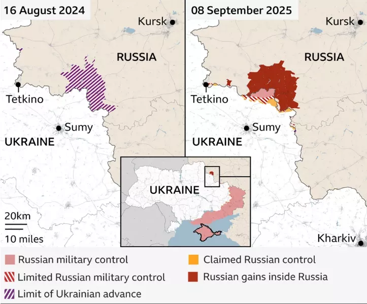 Χάρτης στην Ουκρανία