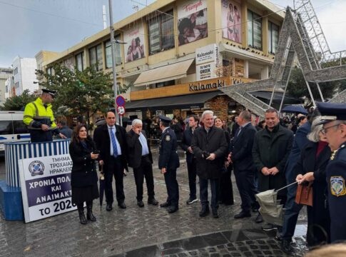 Το πρωτοχρονιάτικο μήνυμα του Δημάρχου Ηρακλείου Αλέξη Καλοκαιρινού