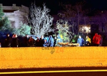 Τροχαίο με εγκλωβισμό στον ΒΟΑΚ: Βίντεο λίγα λεπτά μετά την ανατροπή Ι.Χ.