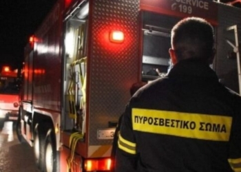 Τροχαίο στα Χανιά – Επιχείρηση της πυροσβεστικής για δύο εγκλωβισμένους