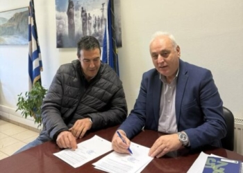 Υπογραφή σύμβασης νέου εργαζομένου για το πρόγραμμα ΚΗΦΗ στον Δήμο Βιάννου
