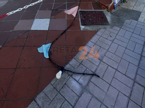 Μπορεί κάποιος να μαζέψει το γυμνό καλώδιο πριν συμβεί το κακό;