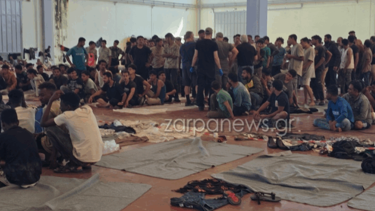 Χανιά: Επεισόδιο με τραυματίες στον χώρο κράτησης μεταναστών στην Αγυιά