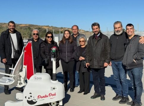 Ενίσχυση της προσβασιμότητας στο Δημοτικό Κολυμβητήριο Κλαδισού με νέο σύστημα για ΑμεΑ