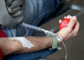 Εθελοντική αιμοδοσία στο Σταθμό του ΕΚΑΒ στο Αρώνι Ακρωτηρίου