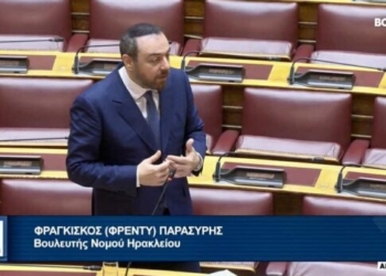 Φραγκίσκος Παρασύρης: «Αν δεν βρέξει το Ηράκλειο θα διψάσει», διά στόματος Υφυπουργού – Ουδέν νεότερο για Αλμυρό και Αποσελέμη