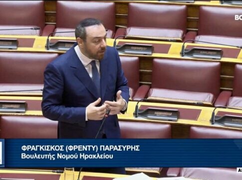 Φραγκίσκος Παρασύρης: «Αν δεν βρέξει το Ηράκλειο θα διψάσει», διά στόματος Υφυπουργού – Ουδέν νεότερο για Αλμυρό και Αποσελέμη