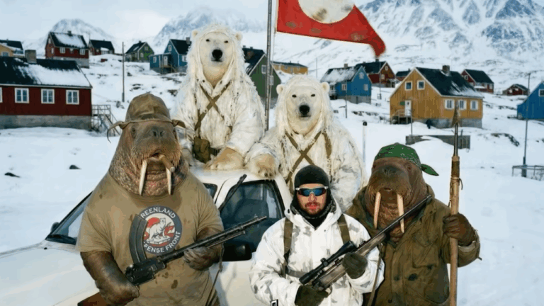 Γροιλανδικό «μέτωπο»: Viral το AI βίντεο κατά του Τραμπ με οπλισμένες πολικές αρκούδες