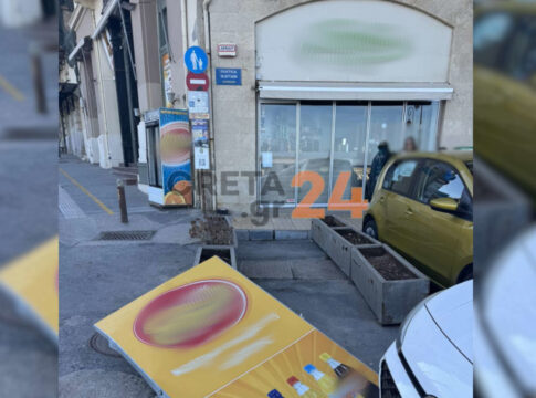 Ηράκλειο: «Ιπτάμενη» λαμαρίνα από ψυγείο χτύπησε γυναίκα στην πλατεία 18 Άγγλων!