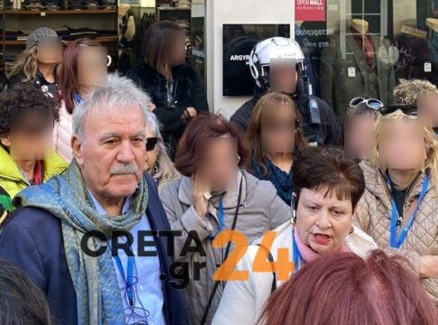 Ηράκλειο: Μετά την επεισοδιακή ξενάγηση κατέληξαν στο…. Αστυνομικό Μέγαρο – μαζί και ο Αλέξης Καλοκαιρινός!
