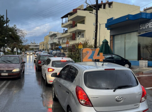 Ηράκλειο: Βροχή, κρύο και… πρωινό κομφούζιο