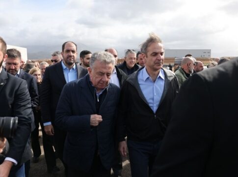 K. Mητσοτάκης από Καστέλλι: Η Κρήτη αλλάζει, προχωράει με μεγάλη ταχύτητα το νέο αεροδρόμιο