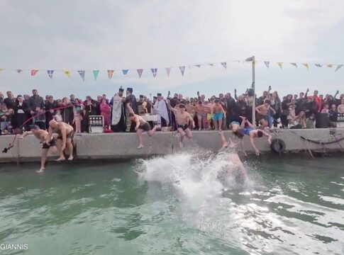 Λαμπρός ο εορτασμός των Θεοφανίων στο Δήμο Μινώα Πεδιάδας