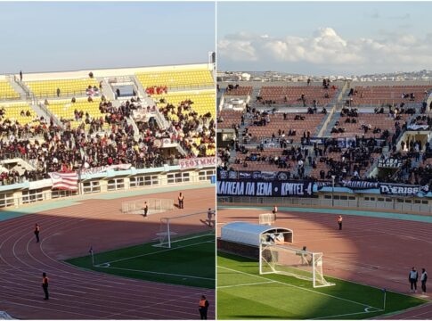 LIVE από το Παγκρήτιο: Σε θέσεις… μάχης ΟΦΗ και Ολυμπιακός – στο γήπεδο οι οπαδοί των δύο ομάδων