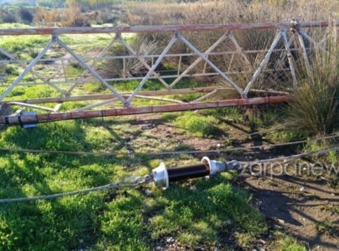 Mήνυση κατά αγνώστων από την ΕΡΤ για την πτώση της κεραίας στα Χανιά