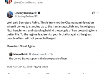 Νέο μήνυμα Τραμπ προς Τεχεράνη: Δεν θα μείνει αναπάντητη η «βαρβαρότητα» κατά των διαδηλωτών