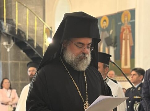 Ο αρχ. Τίτος Ταμπακάκης θα δεχθεί ευχές στο Μητροπολιτικό Μέγαρο Πέτρας και Χερρονήσου