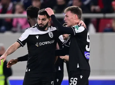 Ολυμπιακός – ΠΑΟΚ 0-2: Διπλό στο «Καραϊσκάκης» και πρόκριση στα ημιτελικά για τους Θεσσαλονικείς στο Κύπελλο Ελλάδας