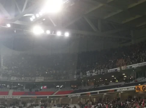 ΠΑΟΚ: Κλειστή η κερκίδα των φιλοξενούμενων στο Groupama Stadium της Λιόν