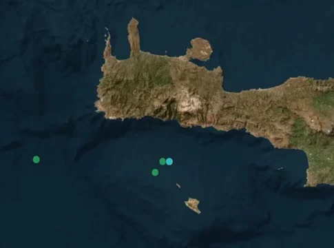 Σεισμός 3,6 Ρίχτερ στην Κρήτη – Ανοιχτά από τα Σφακιά το επίκεντρο