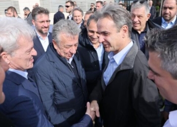 Στο νέο Διεθνές Αεροδρόμιο Ηρακλείου στο Καστέλι ο Αλέξης Καλοκαιρινός