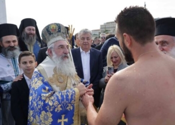 Στον εορτασμό των Θεοφανίων στο Ηράκλειο συμμετείχε ο Περιφερειάρχης Κρήτης