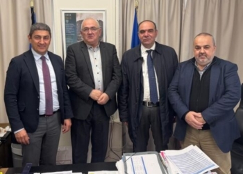 Στον γενικό γραμματέα του υπουργείου Εσωτερικών με τον δ. Αρχανών Αστερουσίων ο Λ. Αυγενάκης