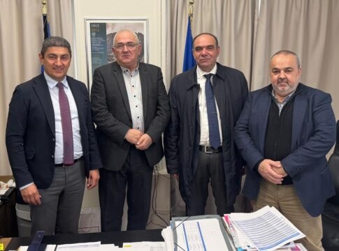 Στον γενικό γραμματέα του υπουργείου Εσωτερικών με τον δ. Αρχανών Αστερουσίων ο Λ. Αυγενάκης