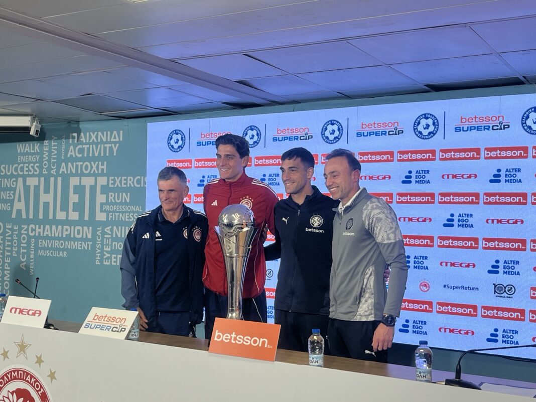 Τελικός Super Cup στο Παγκρήτιο: Όλα όσα είπαν Μεντιλίμπαρ, Κόντης, Λαμπρόπουλος και Τζολάκης