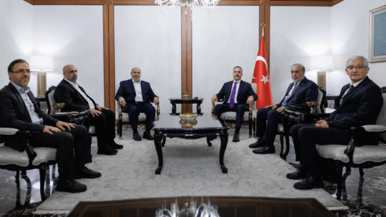 Συνάντηση Φιντάν με Χαμάς στην Άγκυρα για την κατάπαυση του πυρός στη Γάζα