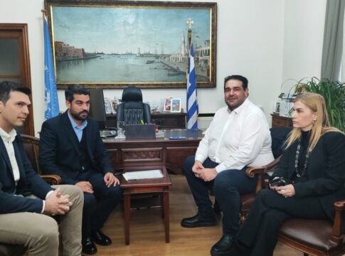 Συνάντηση Λιβάνιου-Σημανδηράκη για τα κρίσιμα ζητήματα του δ. Χανίων και τις αλλαγές στην αυτοδιοίκηση