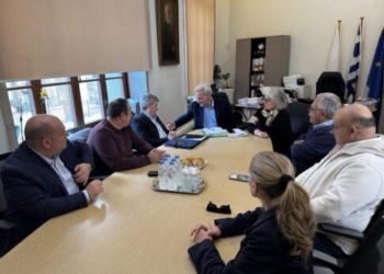 Συνάντηση του Δημάρχου Ηρακλείου με το νέο Γενικό Γραμματέα Υποδοχής Αιτούντων Άσυλο του Υπουργείου Μετανάστευσης & Ασύλου