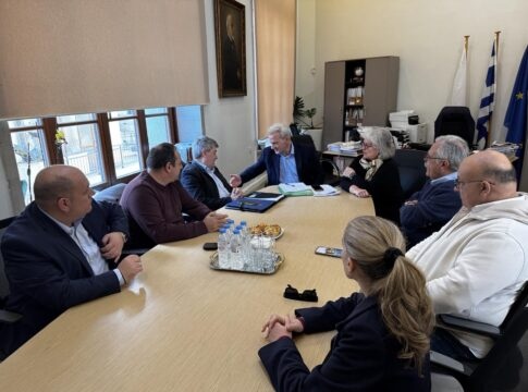Συνάντηση του Δημάρχου Ηρακλείου με το νέο Γενικό Γραμματέα Υποδοχής Αιτούντων Άσυλο του Υπουργείου Μετανάστευσης & Ασύλου