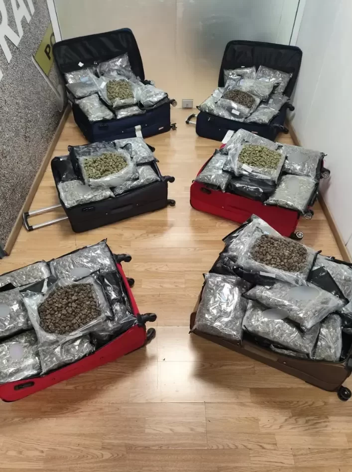 Συνελήφθησαν 3 γυναίκες στο «Ελ. Βενιζέλος» - Είχαν στις βαλίτσες τους 72 κιλά κάνναβης