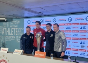 Τελικός Super Cup στο Παγκρήτιο: Όλα όσα είπαν Μεντιλίμπαρ, Κόντης, Λαμπρόπουλος και Τζολάκης