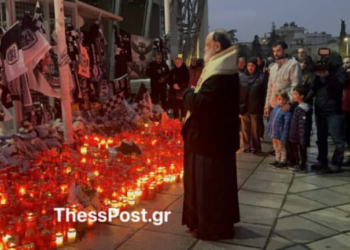 Θεσσαλονίκη: Eπιμνημόσυνη δέηση τέλεσε ο Αρχιεπίσκοπος Λύδδης Δημήτριος στην Τούμπα (Βίντεο)