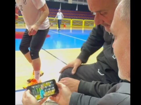 Το μπάσκετ του ΟΦΗ έμαθε για την πρόκριση στην προπόνηση και έγινε… χαμός! (βίντεο)