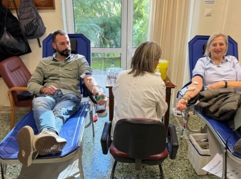 Το πρώτο δώρο για το νέο έτος ήταν ελπίδα και ζωή στους συνανθρώπους μας!