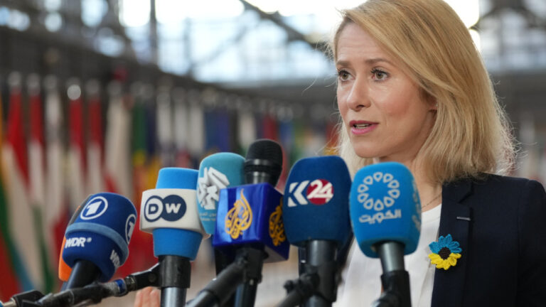 Κάγια Κάλας: «Πισωγύρισμα το ότι δεν εγκρίθηκε το πακέτο κυρώσεων, αλλά οι διαβουλεύσεις συνεχίζονται»