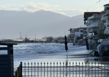 Κατερίνη: Ζημιές από το φαινόμενο της υπερχείλισης – Αίτημα του δήμου να κηρυχθεί σε κατάσταση έκτακτης ανάγκης